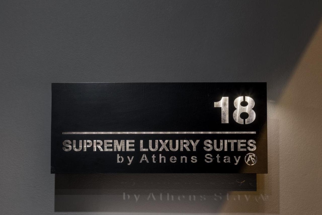 Supreme Luxury Suites By Athens Stay Exteriör bild