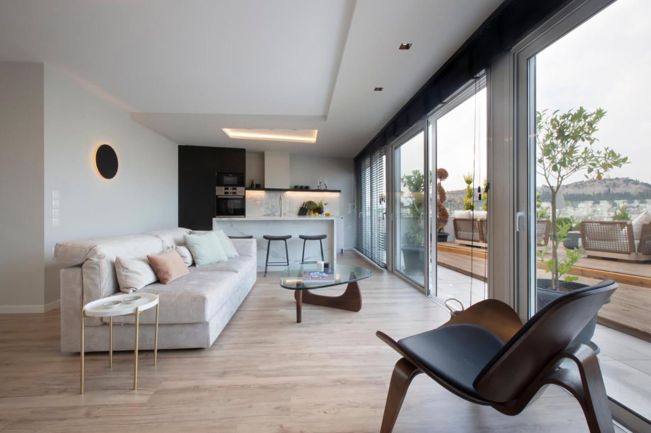 Supreme Luxury Suites By Athens Stay Exteriör bild