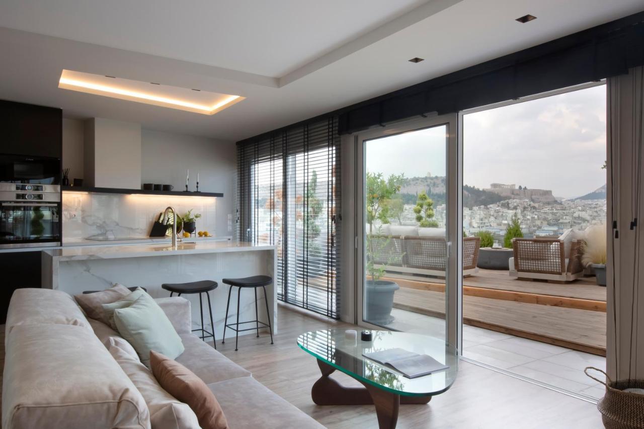 Supreme Luxury Suites By Athens Stay Exteriör bild