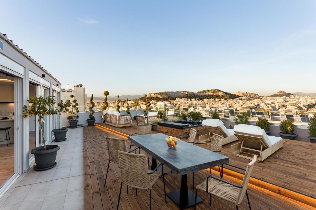 Supreme Luxury Suites By Athens Stay Exteriör bild